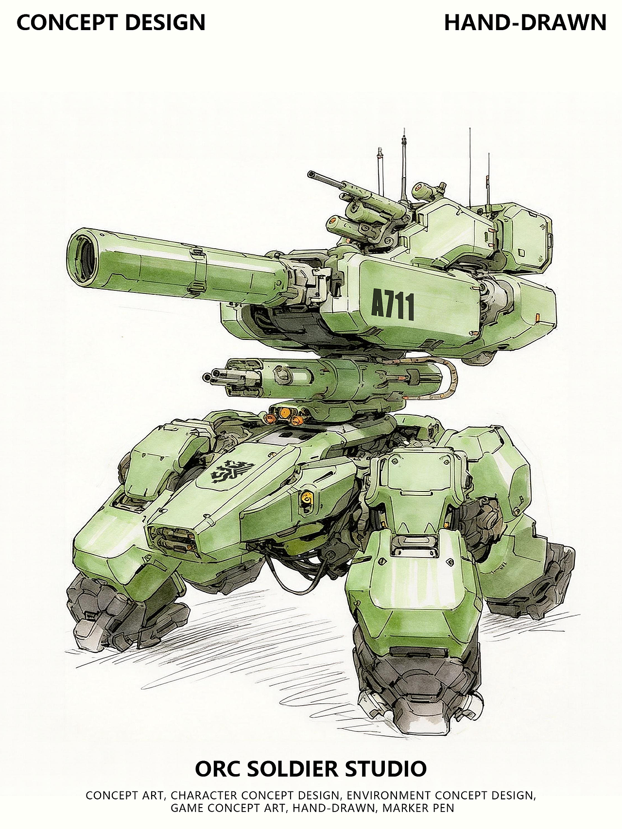 《御姐与战车》道具概念设计手绘6（图ZNDA2Njk4NjI4） - 概念设定 - 站酷设计师爱吃烤肠的颜料原创素材 - 站酷ZCOOL