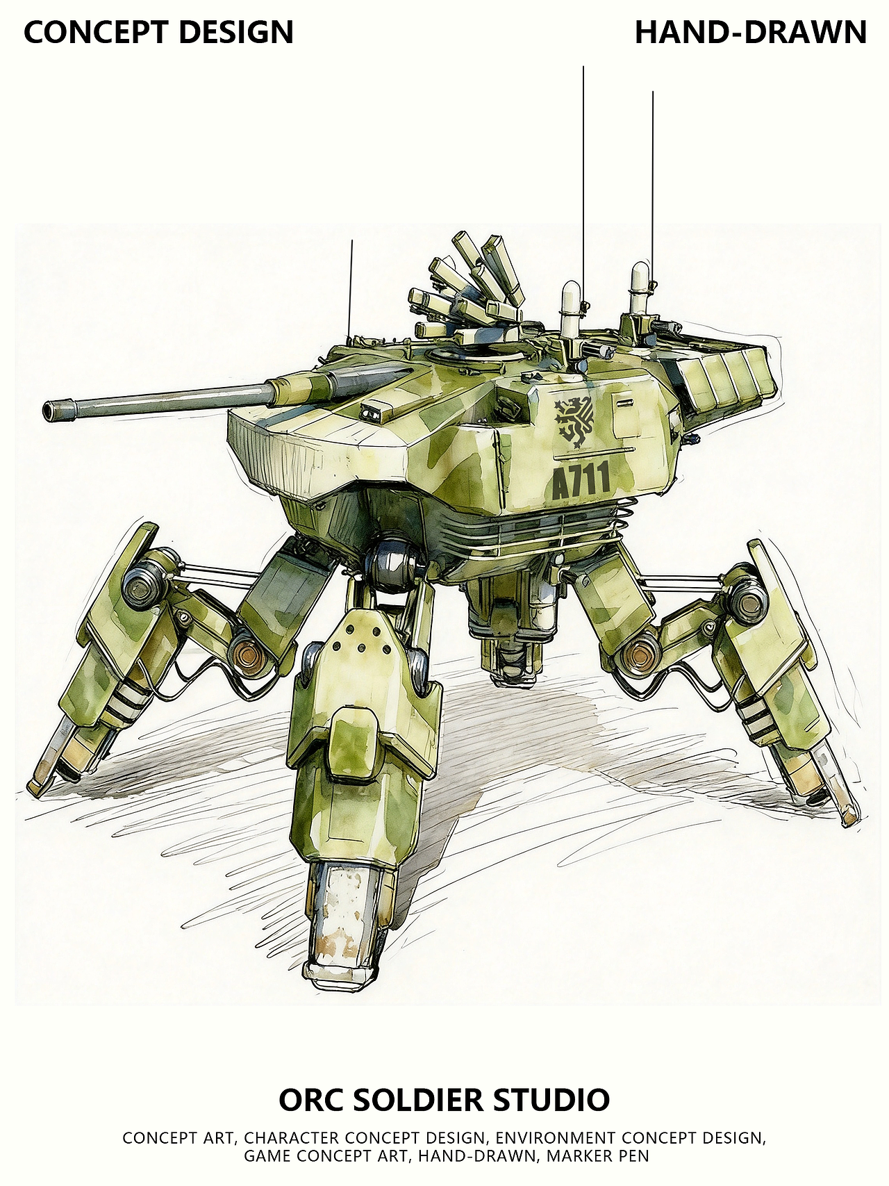 《御姐与战车》道具概念设计手绘6（图ZNDA2Njk4NjQw） - 概念设定 - 站酷设计师爱吃烤肠的颜料原创素材 - 站酷ZCOOL