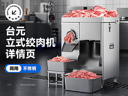 X3 台元立式绞肉机 商用大型电器 不锈钢机械 切肉机