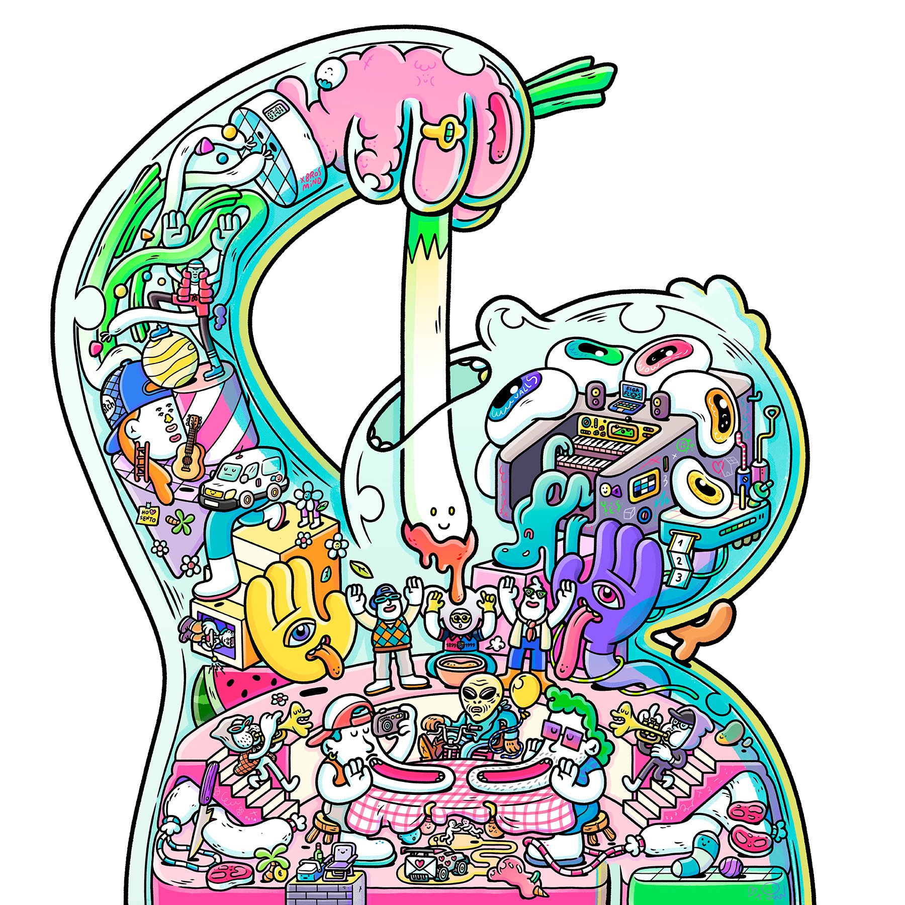 大脑洞兄弟的天才创意-Brosmind设计作品（2） | 365天的好设计 NO.179（图ZMTU1OTU1MzY=） - 观点 - 站酷设计师365天的好设计原创素材 - 站酷ZCOOL