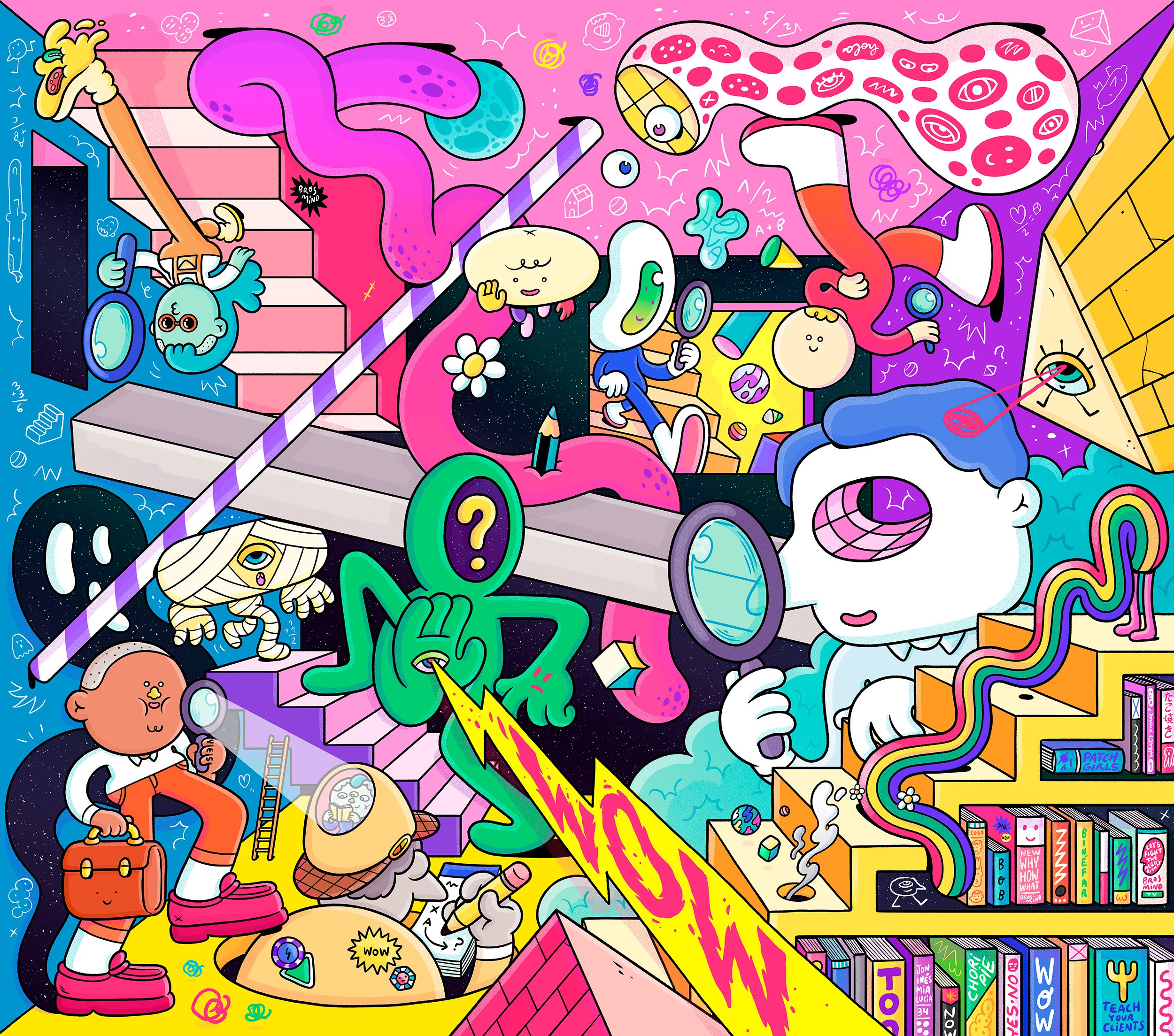 大脑洞兄弟的天才创意-Brosmind设计作品（2） | 365天的好设计 NO.179（图ZMTU1OTU1NDQ=） - 观点 - 站酷设计师365天的好设计原创素材 - 站酷ZCOOL