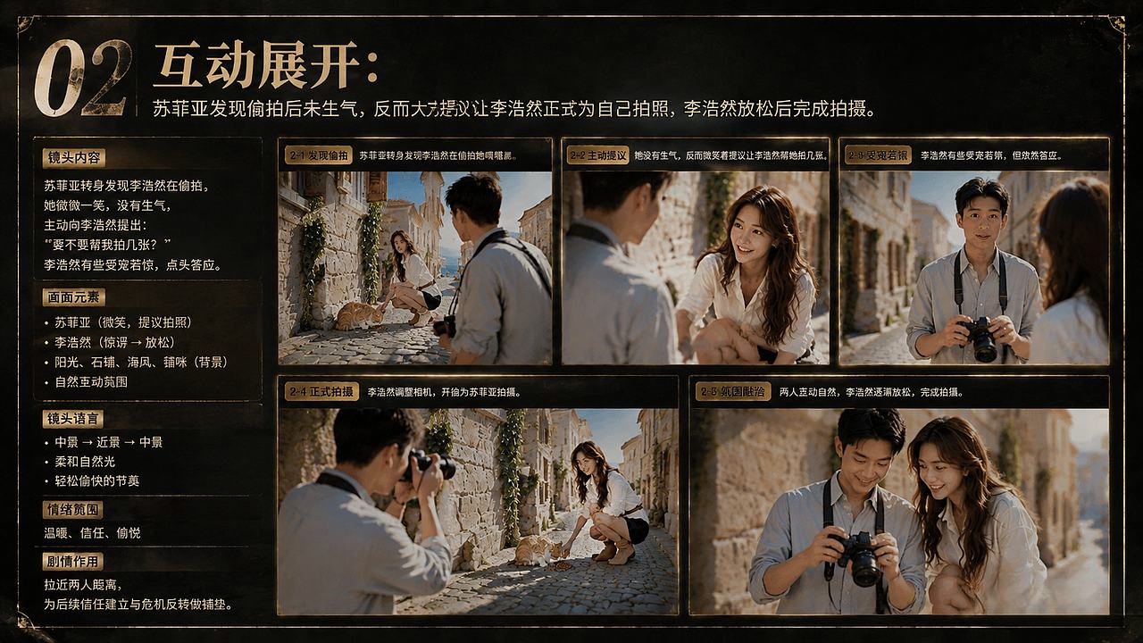 《最后的快门》真人漫剧整体方案展示（图ZNDA2NzA5MzI4） - AI作品 - 站酷设计师萧瑟漫剧视觉原创素材 - 站酷ZCOOL