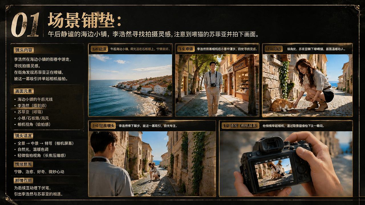 《最后的快门》真人漫剧整体方案展示（图ZNDA2NzA5MzI0） - AI作品 - 站酷设计师萧瑟漫剧视觉原创素材 - 站酷ZCOOL
