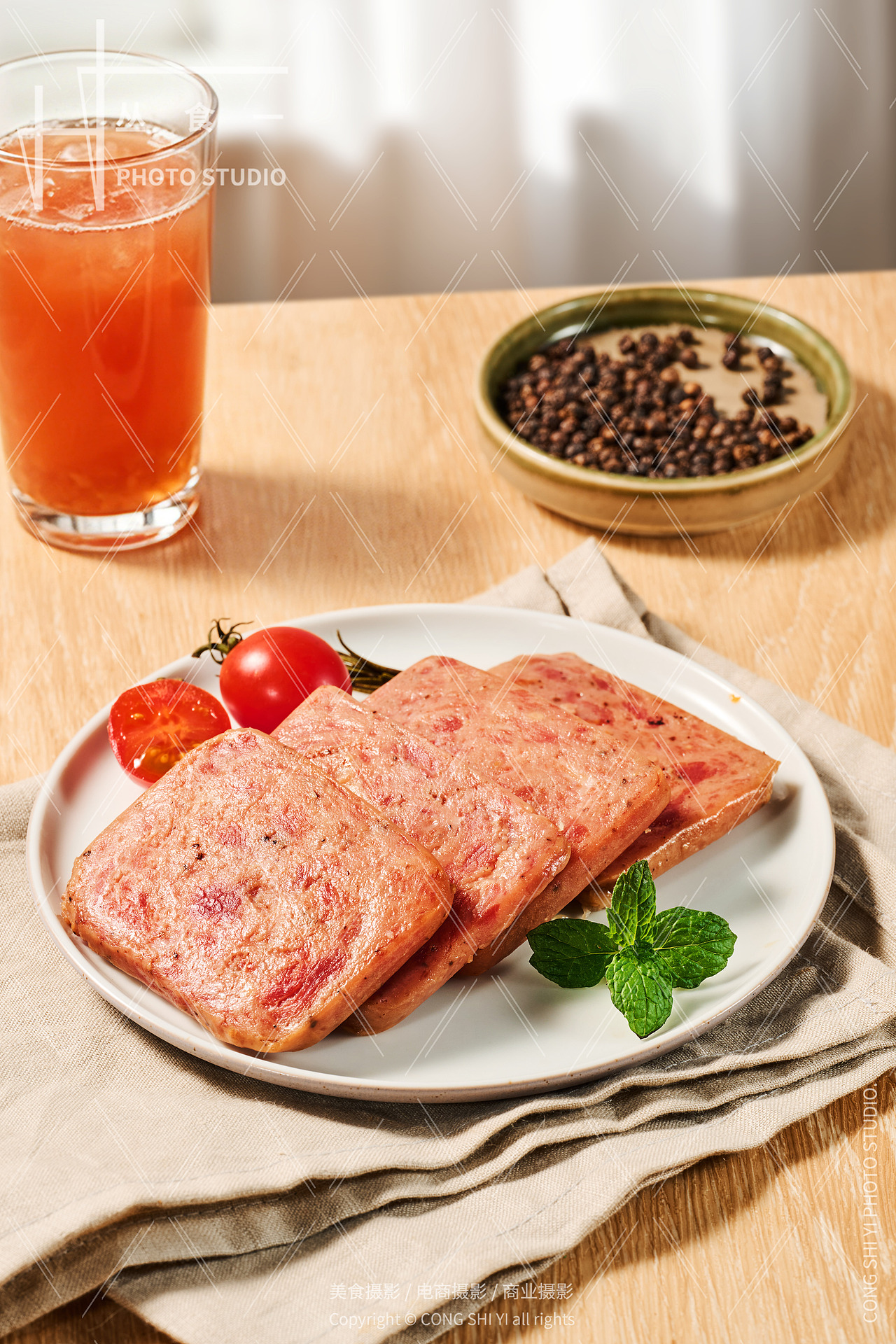 京东京造｜鲜来多午餐肉（图ZNDA2NzMwMjIw） - Food - 站酷设计师丛食广告摄影原创素材 - 站酷ZCOOL