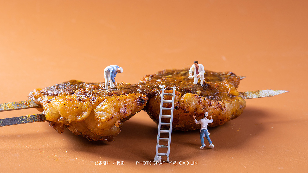 烧烤季来了，我来拍烤串啦（图ZNDA2NzE1MzIw） - 美食摄影 - 站酷设计师云雀美食摄影原创素材 - 站酷ZCOOL