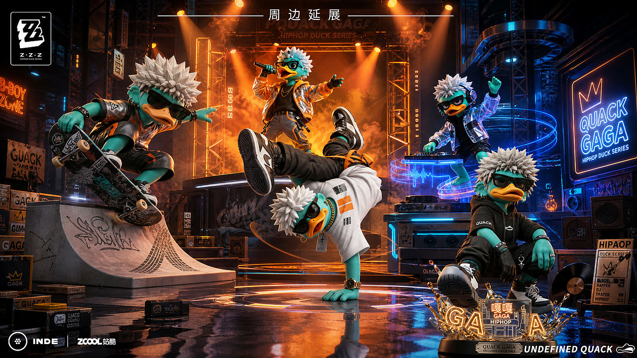 AI在嘻元前—QUACK嘎嘎IP设计(图ZNDA2NzIyNzEy) - 人物/生物 - 站酷设计师糖炒锅巴原创素材 - 站酷ZCOOL