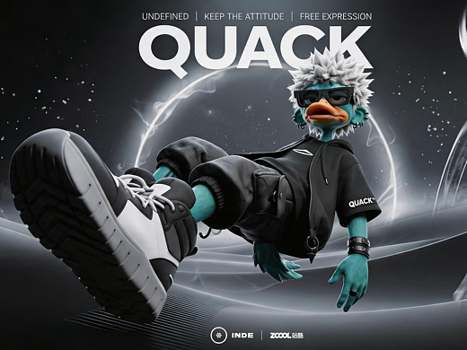AI在嘻元前—QUACK嘎嘎IP设计
