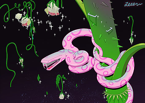 奇奇怪怪动物集（图ZNDA2NzI2NTYw） - 艺术插画 - 站酷设计师圆圆的普子原创素材 - 站酷ZCOOL