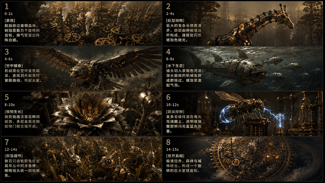 发条纪元：钢铁生态（图ZNDA2NzM1ODQ0） - AI作品 - 站酷设计师传火逸逸原创素材 - 站酷ZCOOL