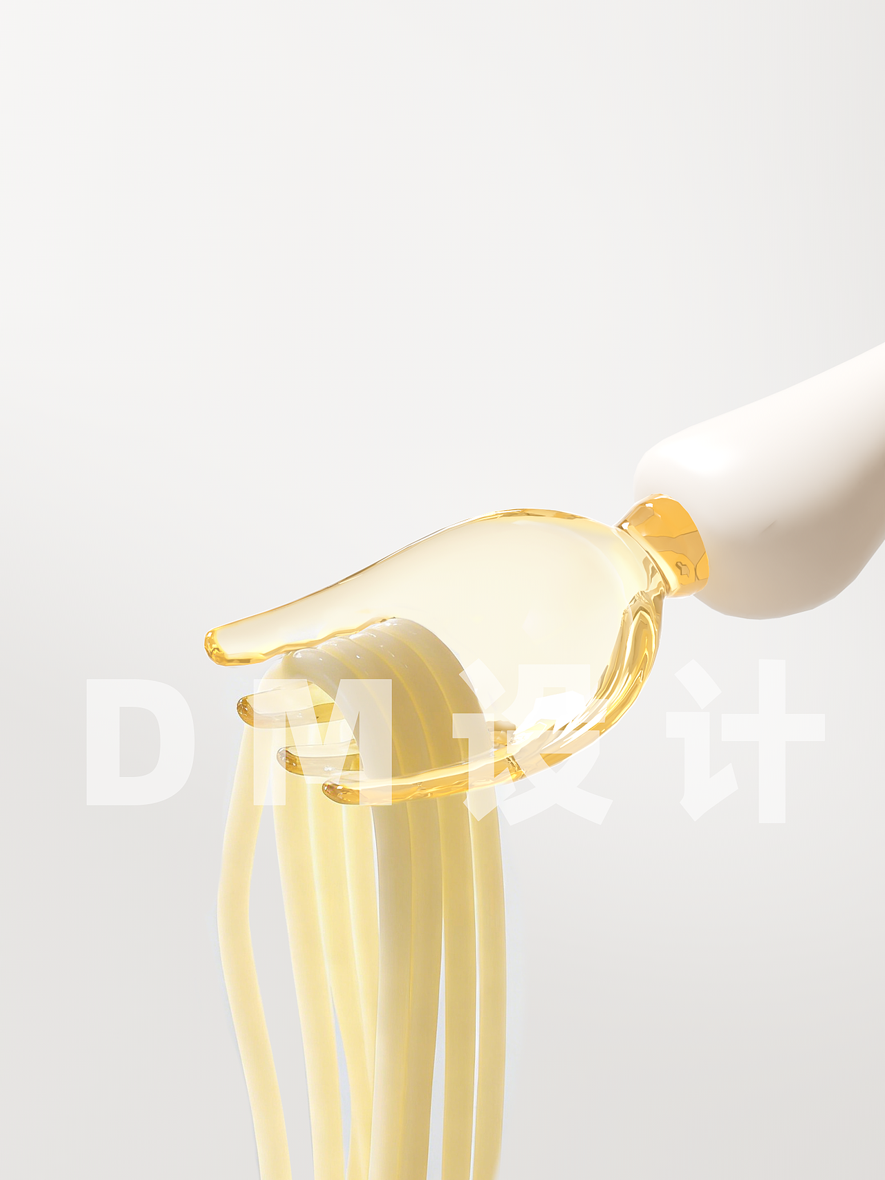 渲染作品分享【辅食叉勺】（图ZNDA2NzQ1MDYw） - 产品 - 站酷设计师德米德兰全案设计原创素材 - 站酷ZCOOL