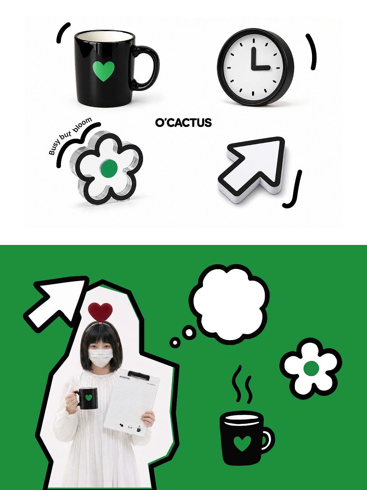 O'CACTUS | Office supplies(图ZNDA2NzUzODY4) - AI作品 - 站酷设计师mumu未来小怪兽原创素材 - 站酷ZCOOL
