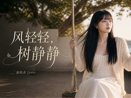 个人原创AIMV《风轻轻树静静》