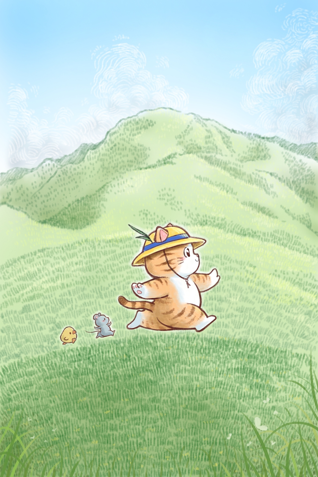 大橘木瓜旅行插画（图ZNDA2NzYyNzEy） - 商业插画 - 站酷设计师魏大葱有木瓜原创素材 - 站酷ZCOOL
