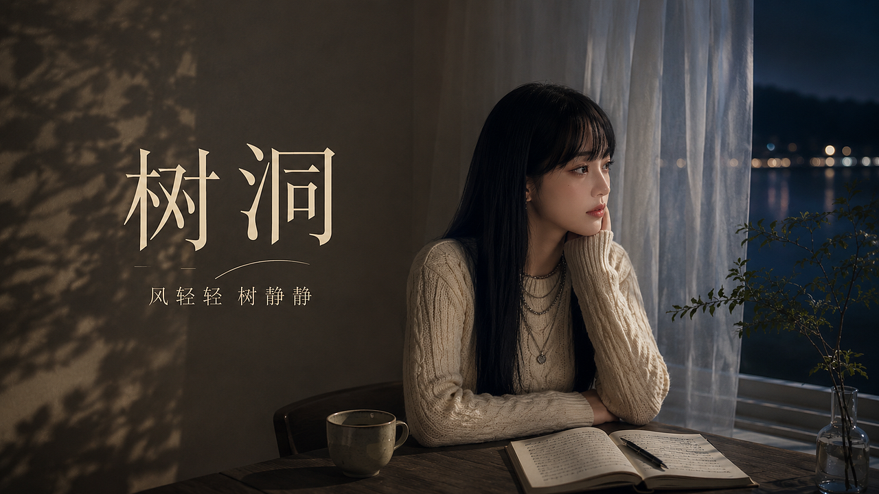 个人原创AIMV《风轻轻树静静》(图ZNDA2NzYzMDY0) - MV - 站酷设计师走路带风的男人6原创素材 - 站酷ZCOOL