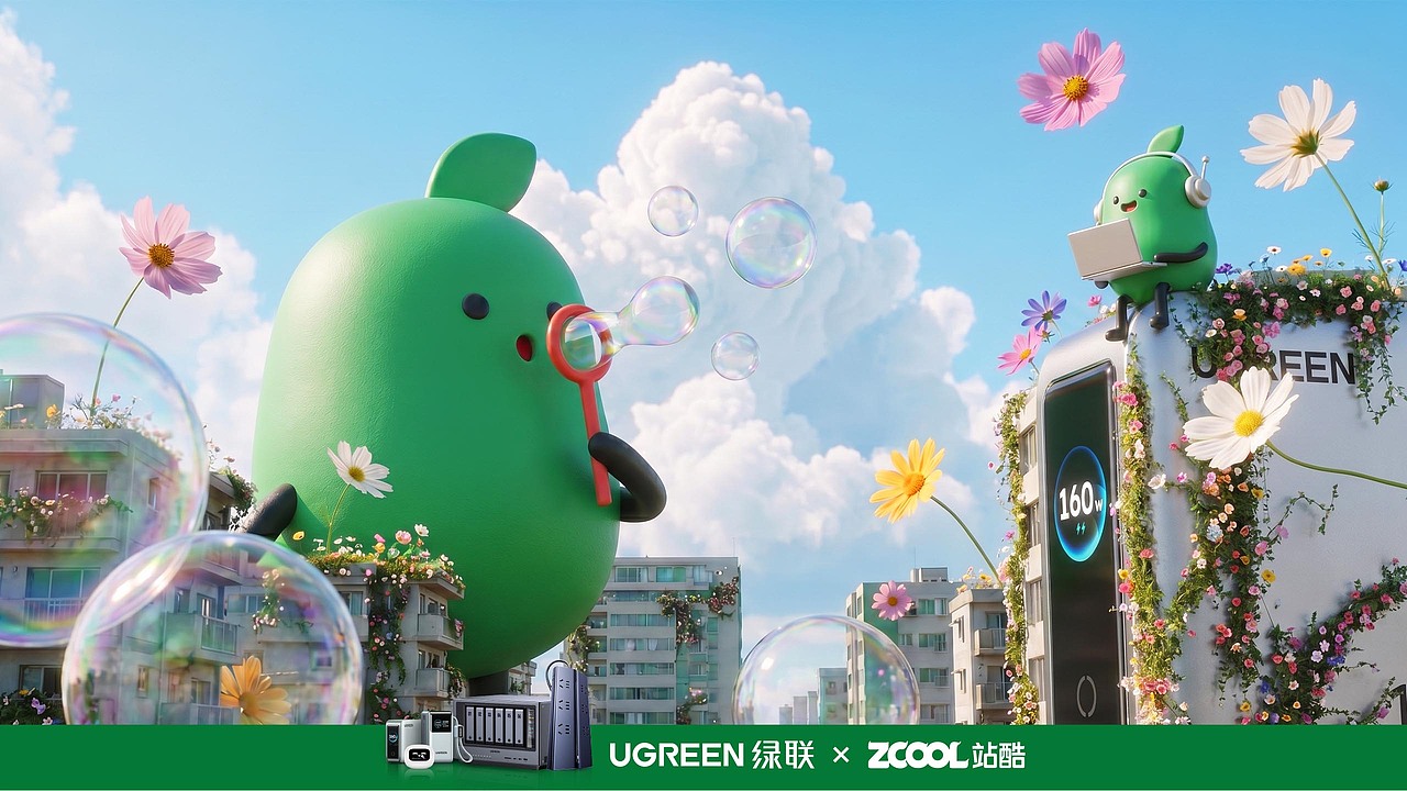 开启夏日绿色魔法!【智护未来|绿联百校行】(图ZNDA2NzY1NjY0) - AI作品 - 站酷设计师萨比西抗体原创素材 - 站酷ZCOOL