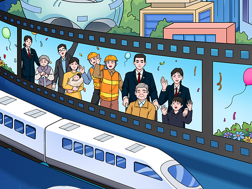 回望 2025 | 最高检手绘长图・用漫画传递法治温度