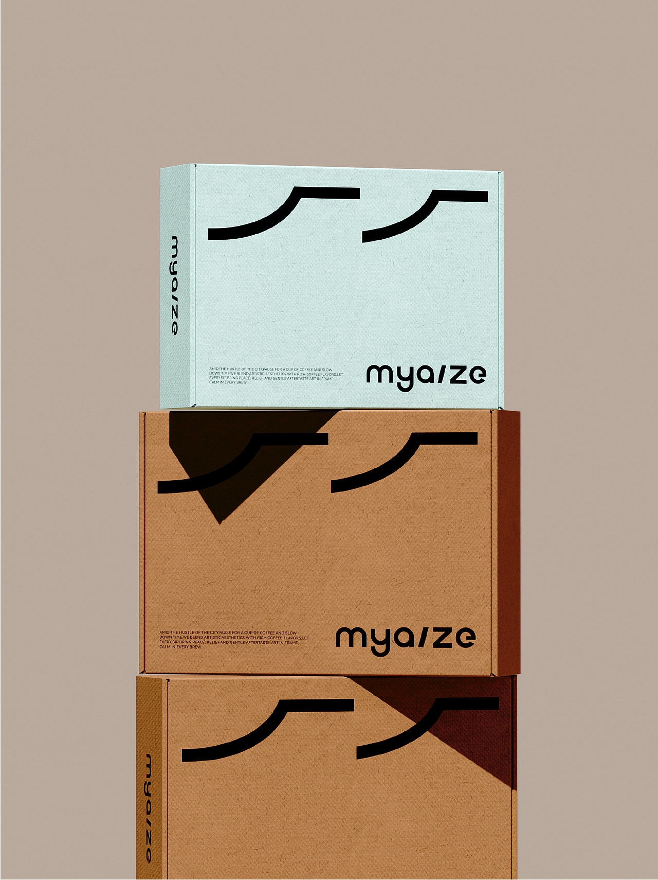 myaize-鲜活艺术表达-咖啡品牌全案（图ZNDA2ODAyNTI0） - 品牌 - 站酷设计师你好大海品牌设计原创素材 - 站酷ZCOOL