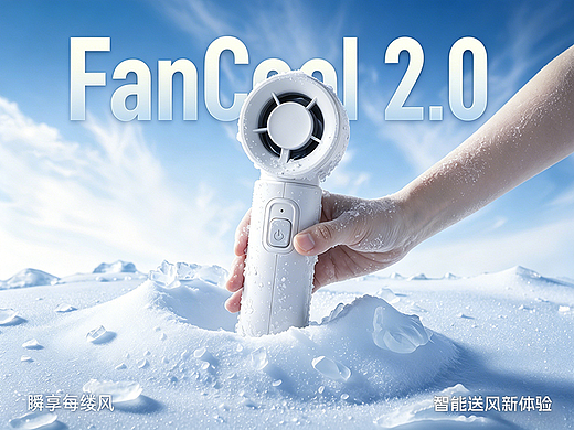 《MiniCool 2.0｜冰感风扇夏日动态视觉短片》