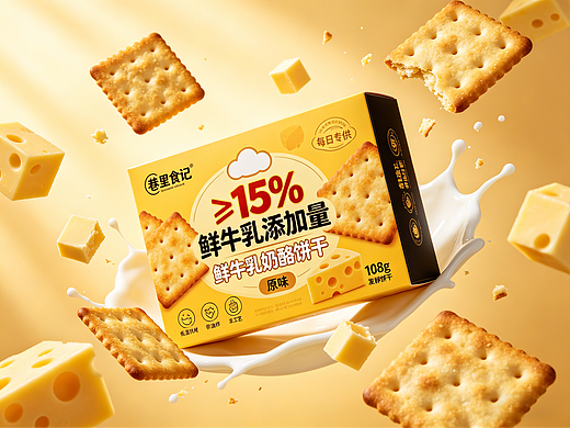 食品包装设计 | 美食包装 | 零食包装 | 饼干包装