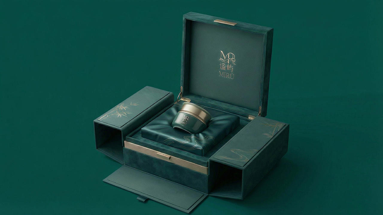 谧屿美妆品牌提案（图ZNDA2ODE5Nzky） - AI作品 - 站酷设计师小小头子原创素材 - 站酷ZCOOL