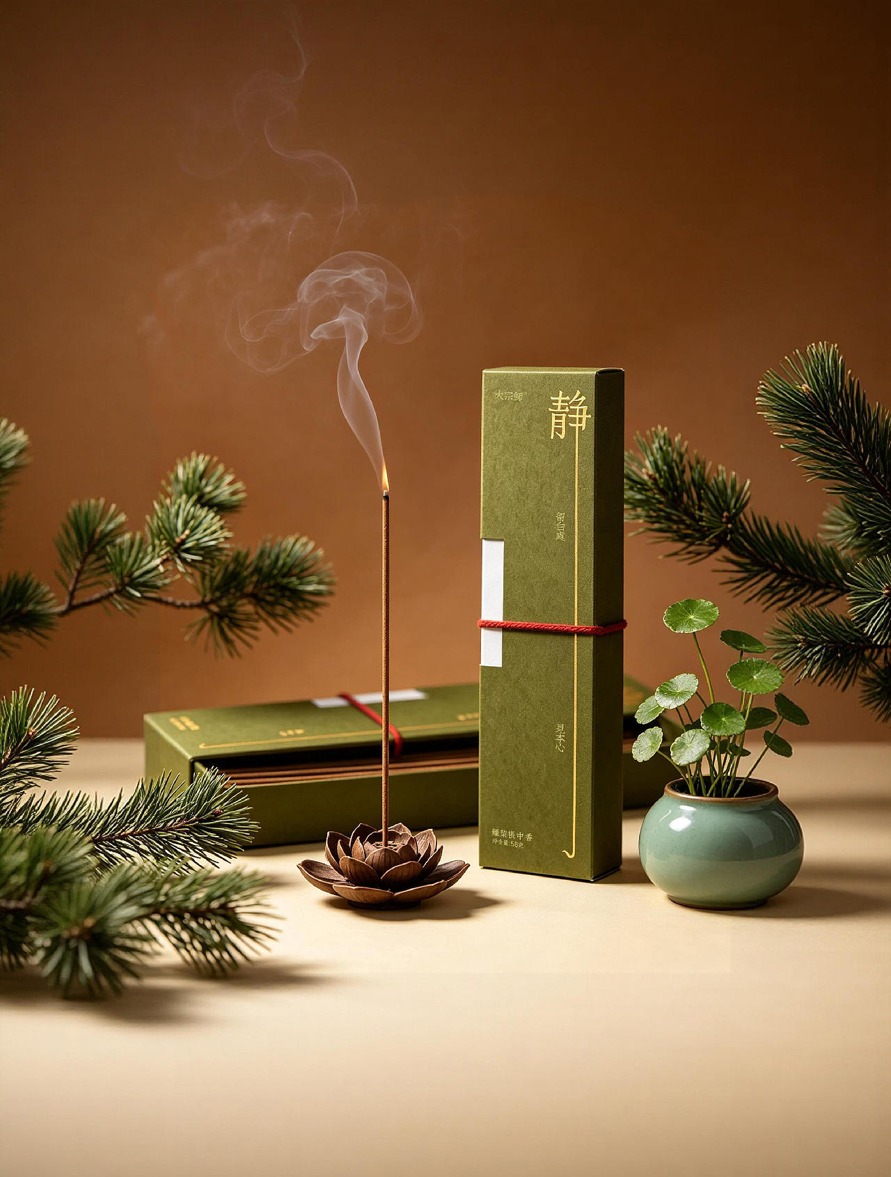 大宗师丨线香包装设计（图ZNDA2ODIyMTI4） - 包装 - 站酷设计师秋尾狐Design原创素材 - 站酷ZCOOL