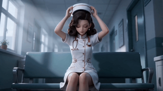 一个把“职业病”练成“超能力”的女人（图ZNDA2ODMxNjcy） - AI作品 - 站酷设计师爱发光原创素材 - 站酷ZCOOL