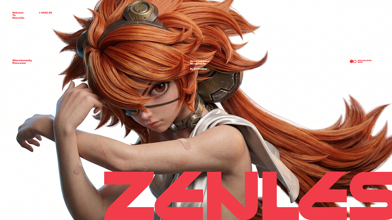 绝区零角色3D化了…（图ZNDA2ODcwMzYw） - 动画/影视 - 站酷设计师21stuidos原创素材 - 站酷ZCOOL