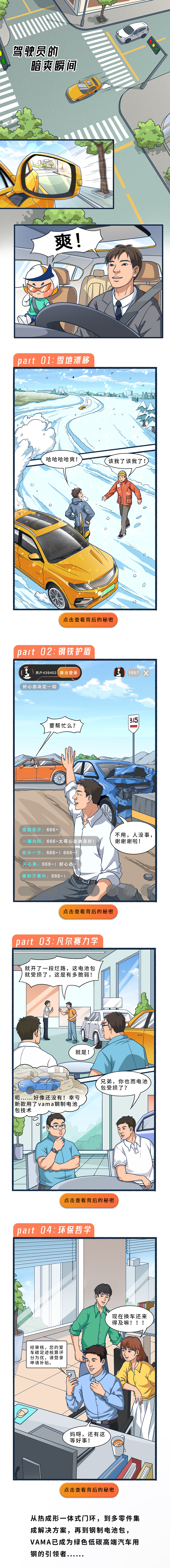 「驾驶员的暗爽瞬间」主题商业条漫（图ZNDA2ODkxNDE2） - 中/长篇漫画 - 站酷设计师小清SJQing原创素材 - 站酷ZCOOL