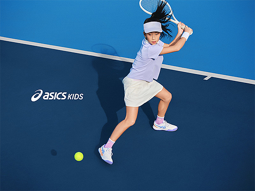 以运动之名🎾｜ASICS KIDS夏季网球系列视觉大片