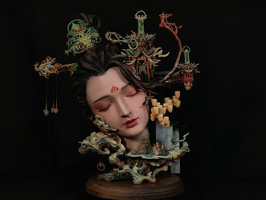 夏醉·百花亭涂装成品