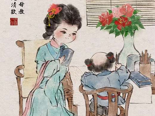 古人的帘下温书vs和我的鸡飞狗跳