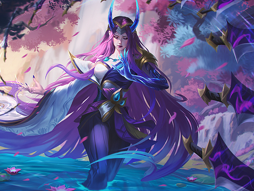 灵魂莲华刀妹(个人主页-ZNzM2MDIyMzI=) - 艺术插画 - 站酷设计师sail23原创素材 - 站酷ZCOOL