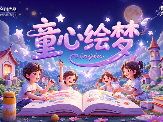 #2026青春答卷#-超核设计师-童心绘梦-AIGC运营设计