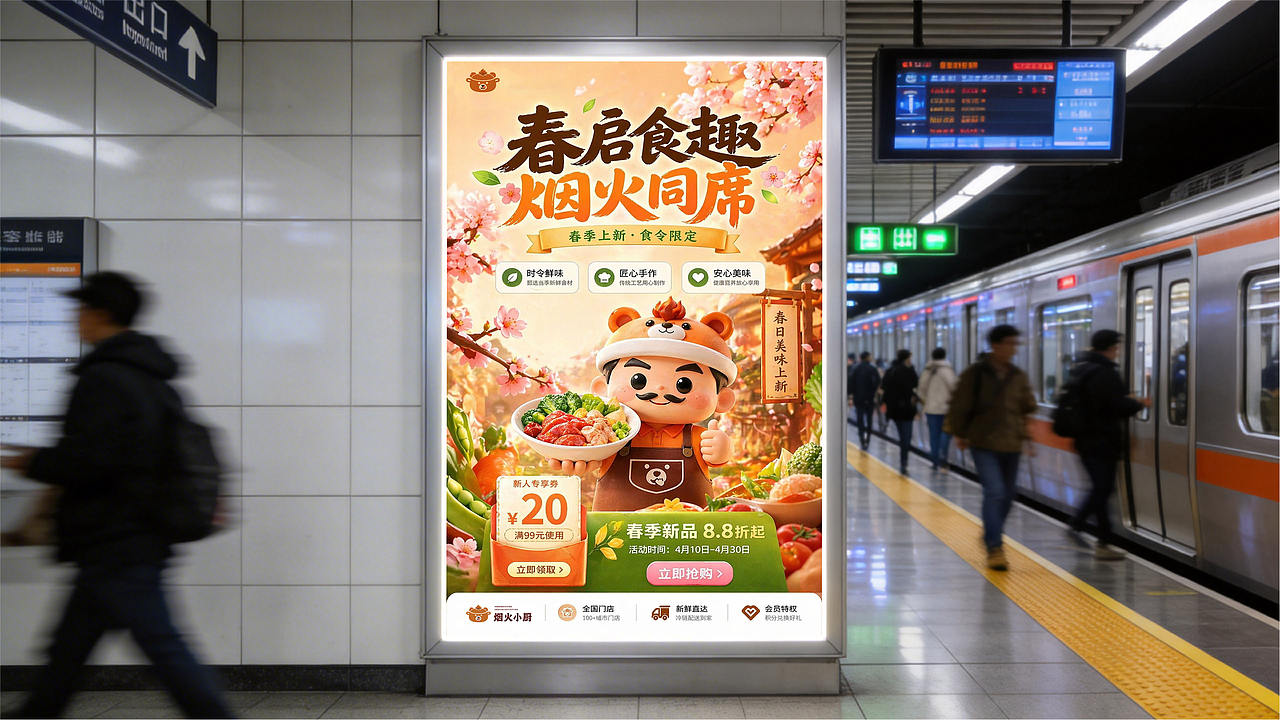 “烟火小厨”餐饮全案设计(图ZNDA2OTI4Mzgw) - 品牌 - 站酷设计师楠柯梦原创素材 - 站酷ZCOOL