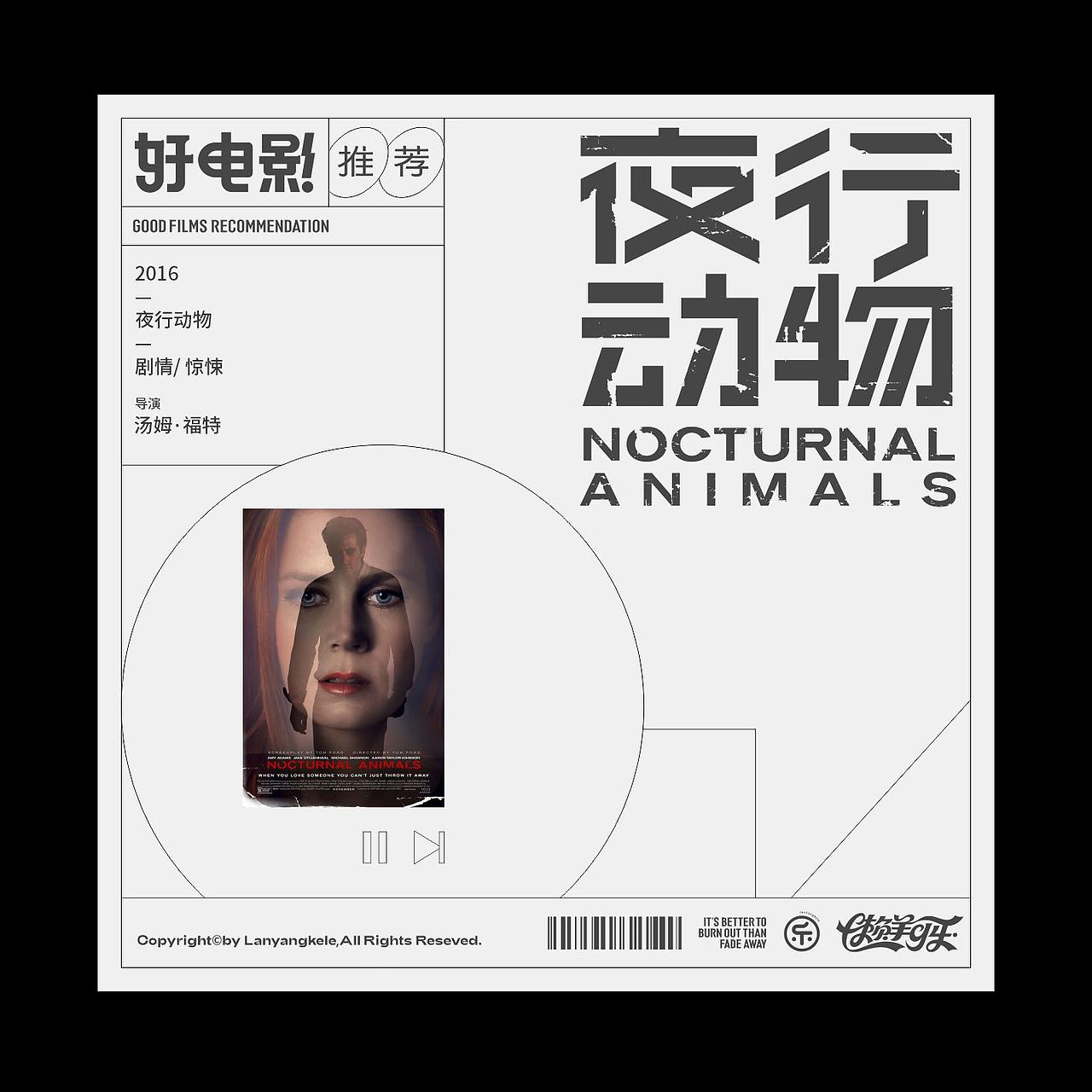 好电影推荐（300部）系列字体设计先三分之一good（图ZNDA2OTM0MTQ0） - 字体/字形 - 站酷设计师懒羊可乐原创素材 - 站酷ZCOOL