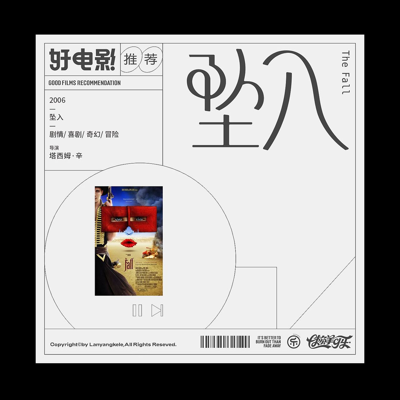 好电影推荐（300部）系列字体设计先三分之一good（图ZNDA2OTM0MTcy） - 字体/字形 - 站酷设计师懒羊可乐原创素材 - 站酷ZCOOL
