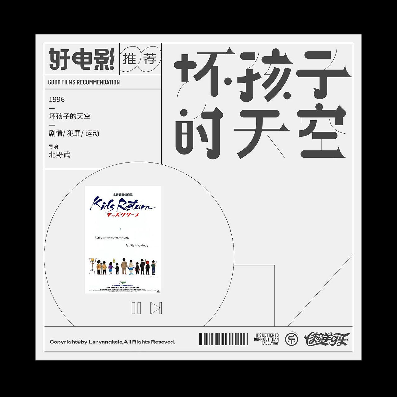 好电影推荐（300部）系列字体设计先三分之一good（图ZNDA2OTM0MzA0） - 字体/字形 - 站酷设计师懒羊可乐原创素材 - 站酷ZCOOL