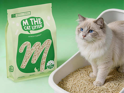M The Cat Litter｜加拿大商超落地 猫砂包装设计
