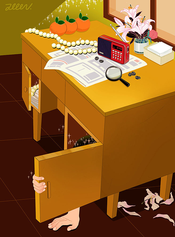 童年（图ZNDA2OTcwNDY0） - 艺术插画 - 站酷设计师圆圆的普子原创素材 - 站酷ZCOOL