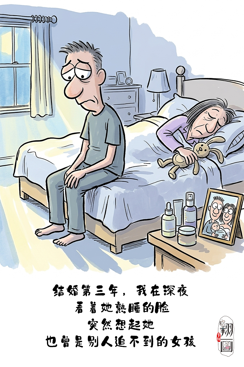 漫画婚姻:你后悔跟现在的妻子结婚吗?(图ZNDA2OTcyNTI0) - 中/长篇漫画 - 站酷设计师huashuoshi原创素材 - 站酷ZCOOL
