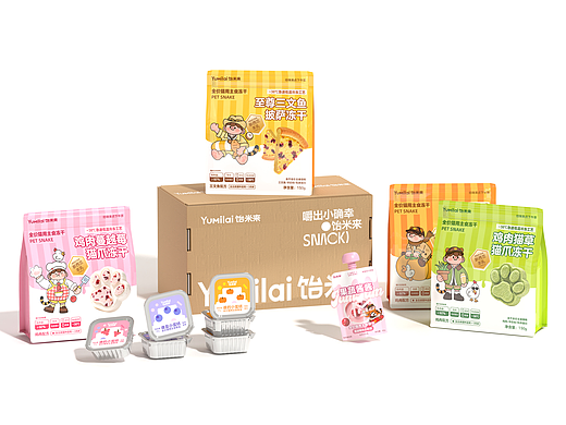 Yumilai宠物品牌设计/包装设计/IP设计