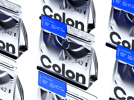 「Colon」实验感咖啡品牌 - 品牌识别&包装设计