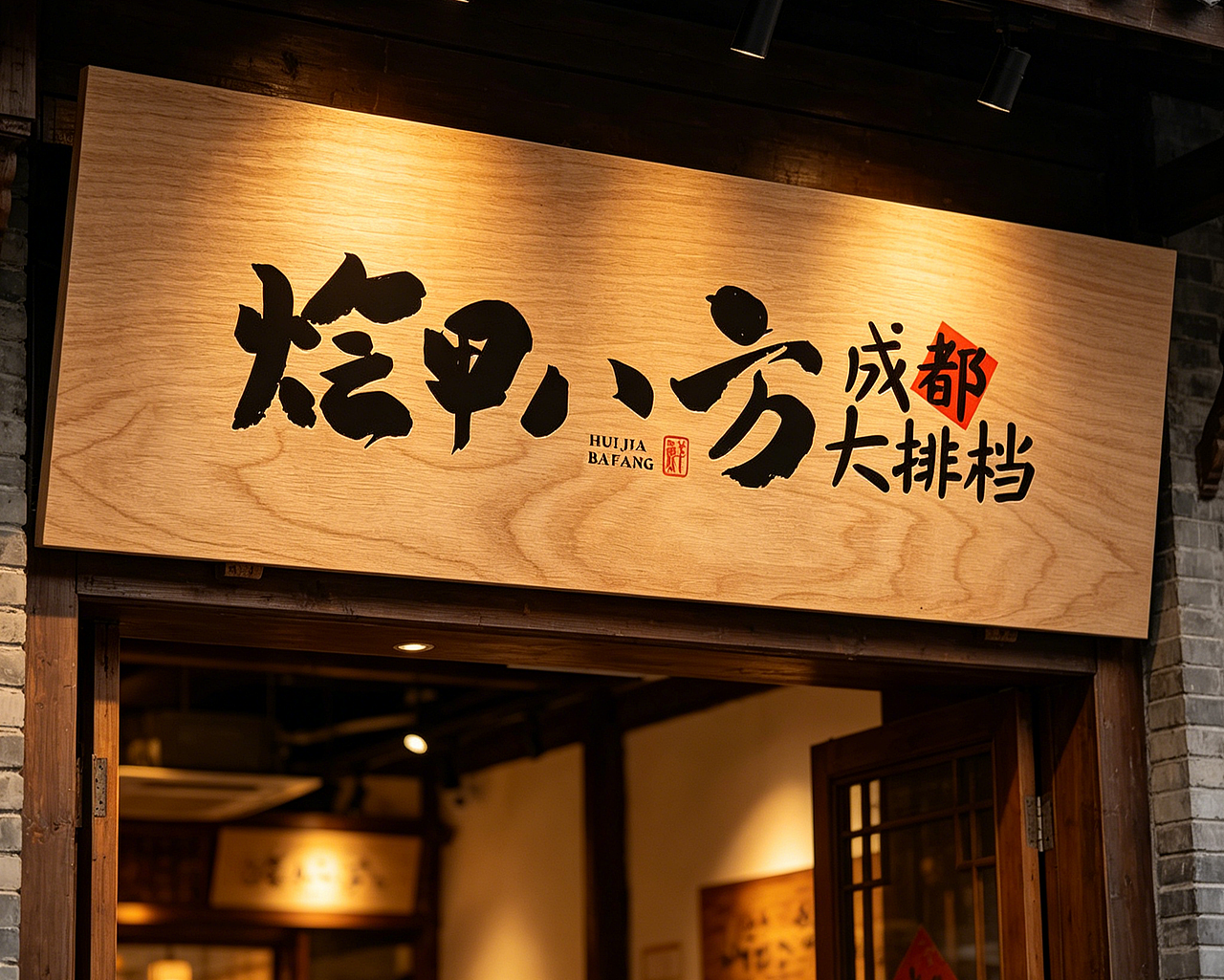 成都大排档餐饮品牌（图ZNDA3MDAzNTQw） - 品牌 - 站酷设计师卢亮原创素材 - 站酷ZCOOL