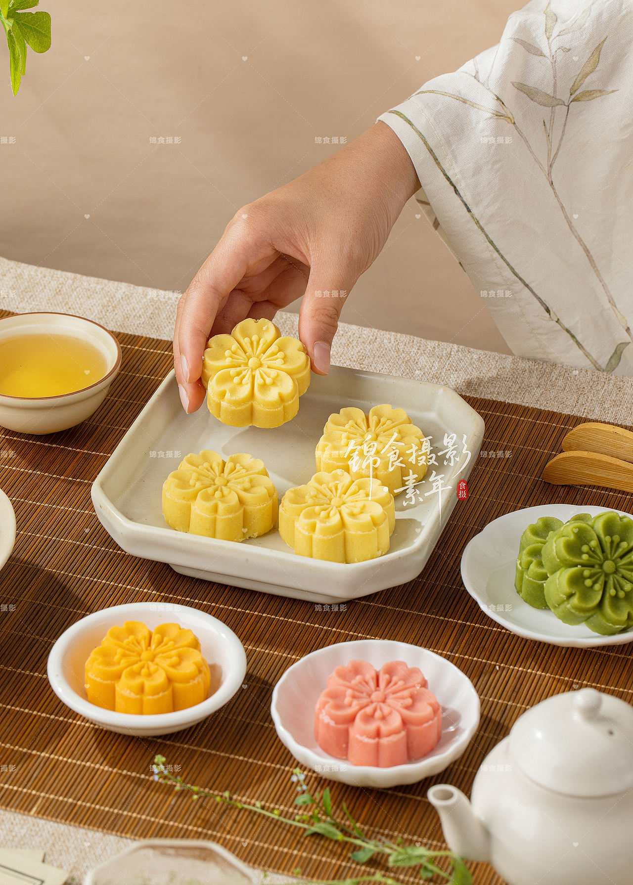 绿豆糕/樱花糕/甜橙糕/宋式美学拍摄/宜昌糕点美食摄影（图ZNDA3MDA1NDQ0） - 美食摄影 - 站酷设计师宜昌锦食摄影原创素材 - 站酷ZCOOL
