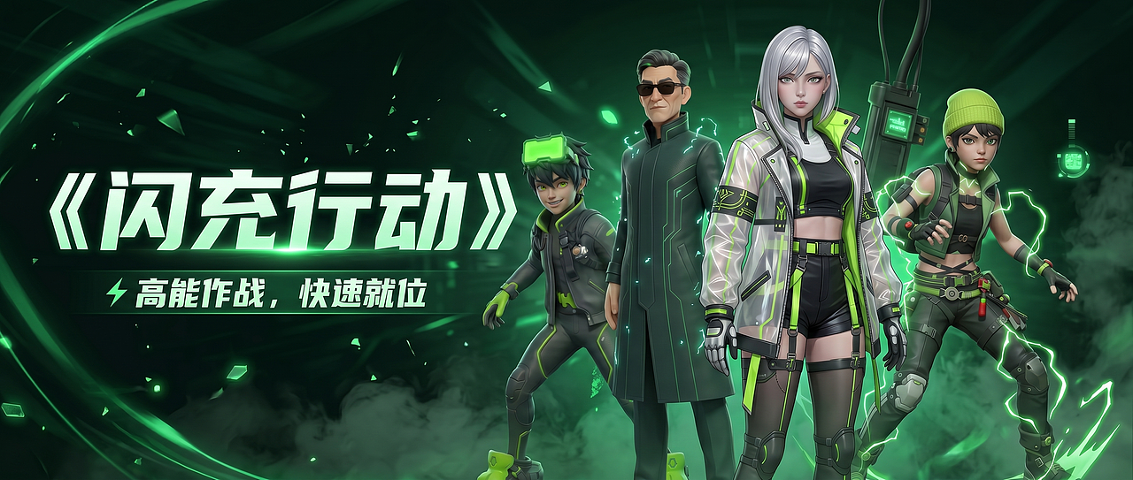 「智护未来」绿联百校行特别篇《闪充行动》(图ZNDA3MDE4MDI0) - AI作品 - 站酷设计师上分吧Pt原创素材 - 站酷ZCOOL