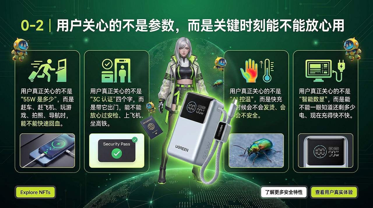 「智护未来」绿联百校行特别篇《闪充行动》(图ZNDA3MDE4MDM2) - AI作品 - 站酷设计师上分吧Pt原创素材 - 站酷ZCOOL