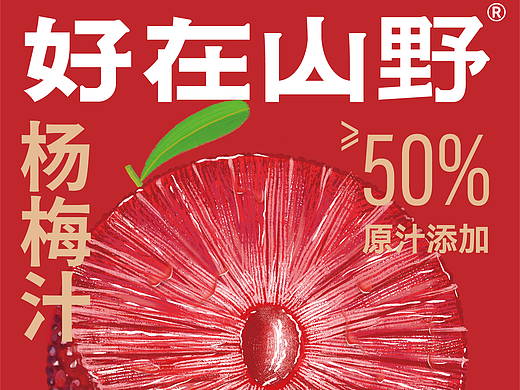 【無非案例】【水饮】好在山野杨梅汁
