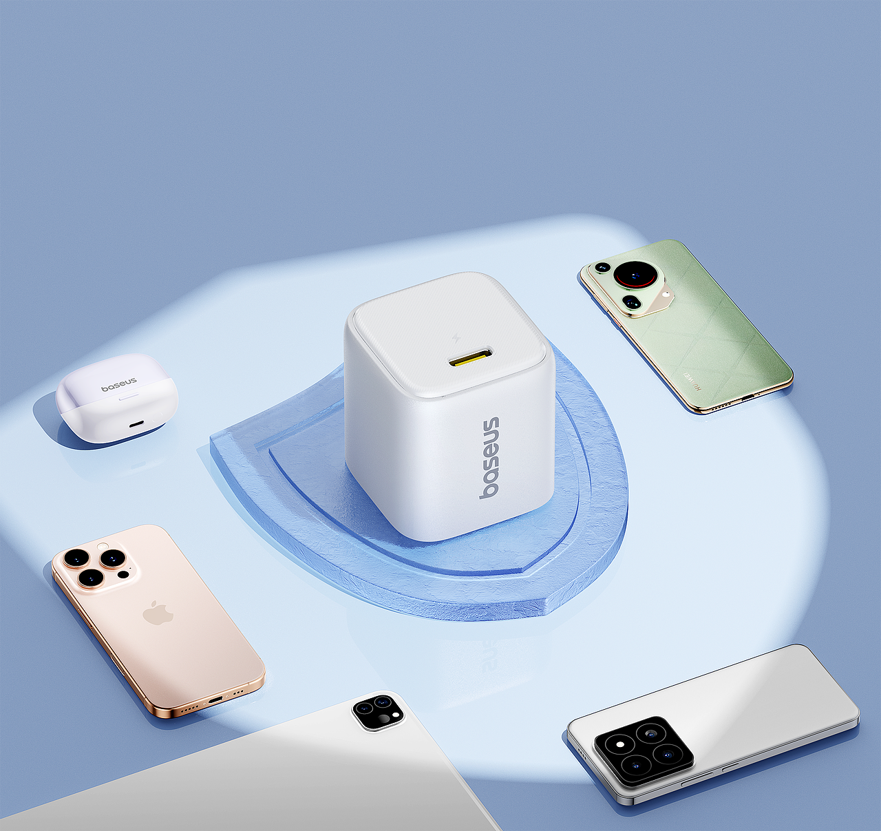 【Baseus--倍思充电器渲染】（图ZNDA3MDE5MDQ4） - 产品 - 站酷设计师海界视觉原创素材 - 站酷ZCOOL
