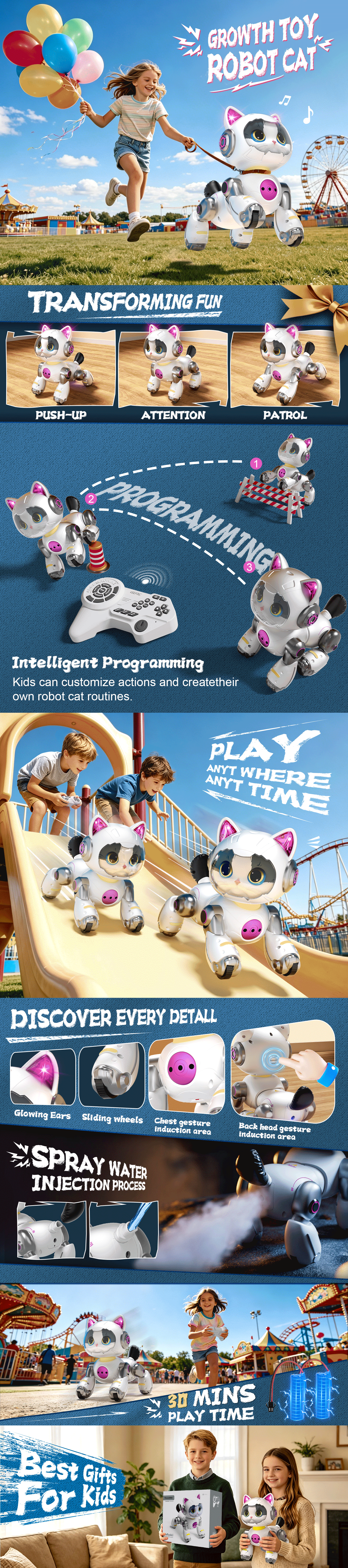 机械猫玩具-3D渲染-亚马逊图片（图ZNDA3MDQ4NTk2） - 电商 - 站酷设计师森燊不息原创素材 - 站酷ZCOOL