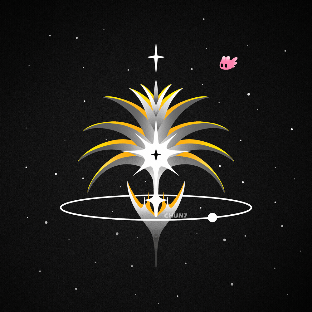 星际植物31-50 | 动态插画（图ZNDA3MDUyOTI4） - 艺术插画 - 站酷设计师CHUN7原创素材 - 站酷ZCOOL